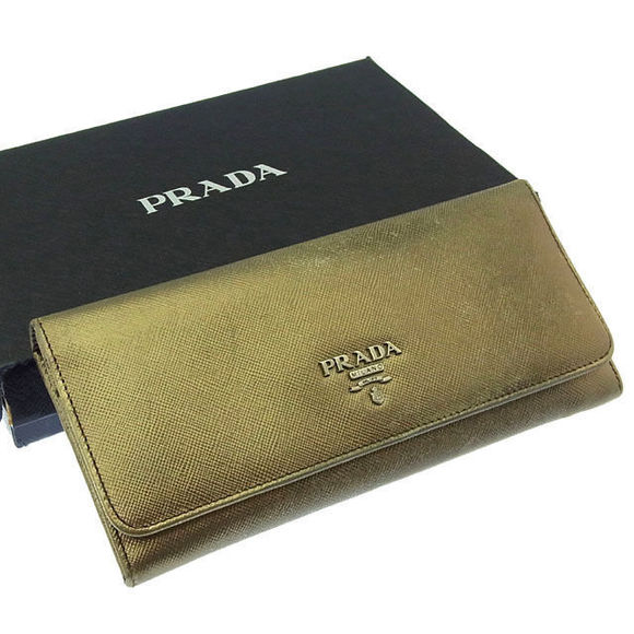 Prada bifold Wallet long - Picture 1 of 6